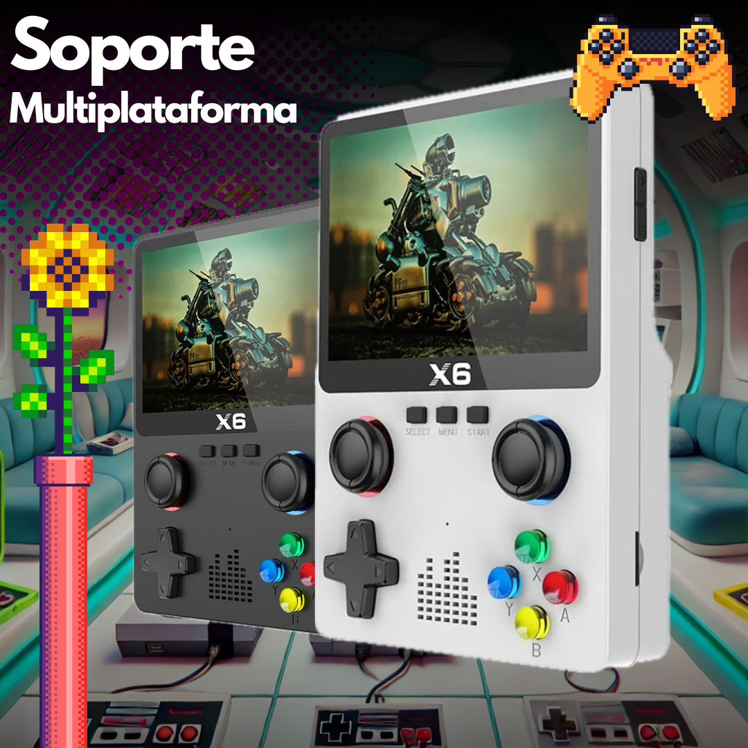 🎮 Consola Portable con +10K Juegos